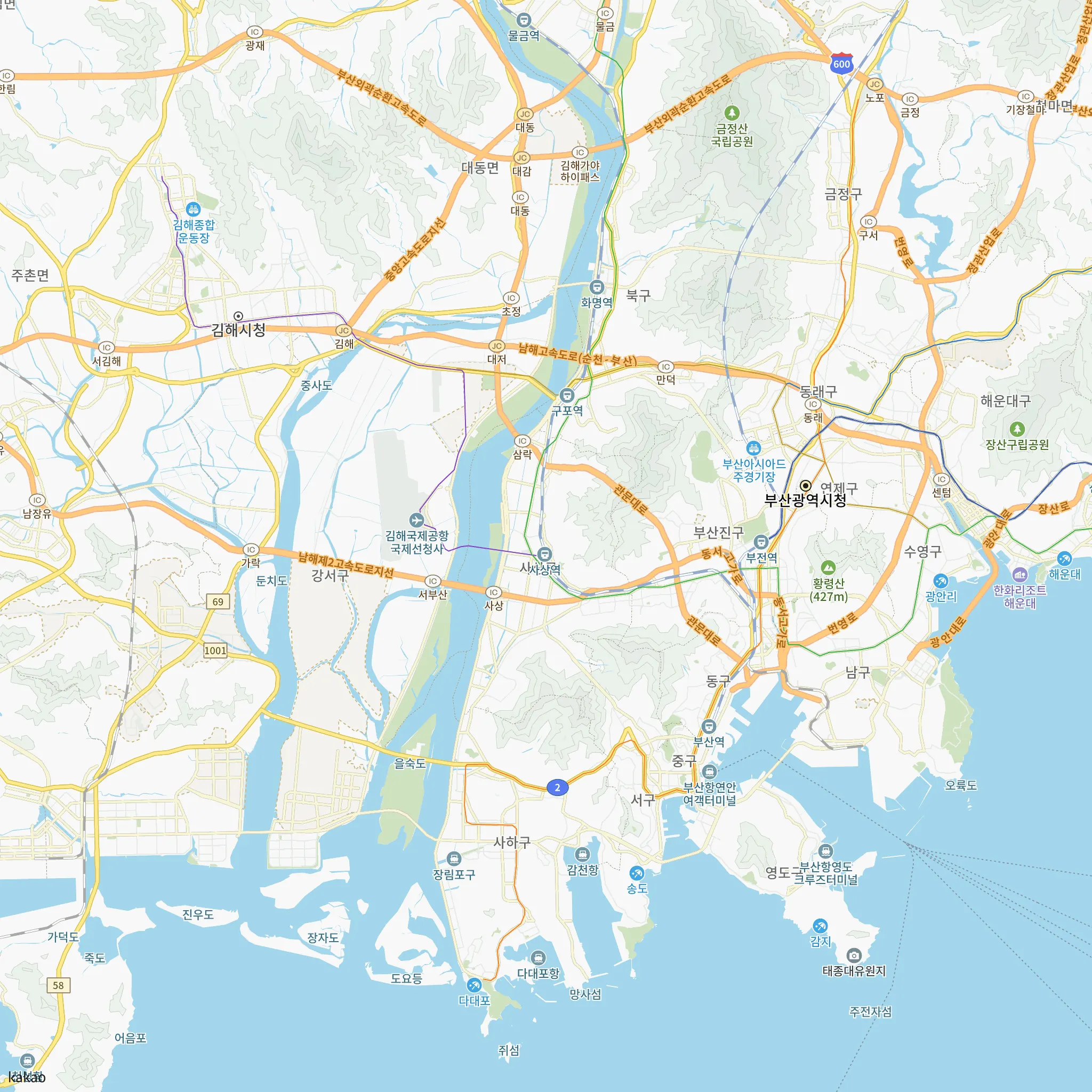 사상구와 인접 지역 지도에 표시한 부산모라 1블록 통합공공임대 입주자 최초모집(‘26.10.15 공고) 위치